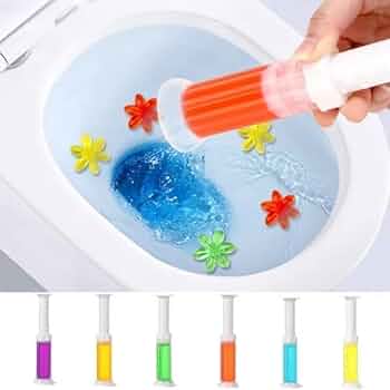 Toilet Cleaning Flower Gel,