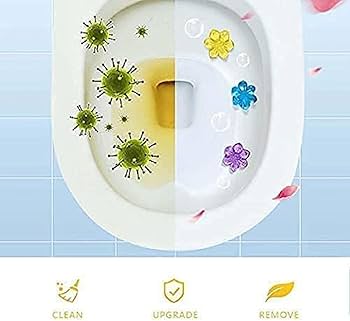 Toilet Cleaning Flower Gel,
