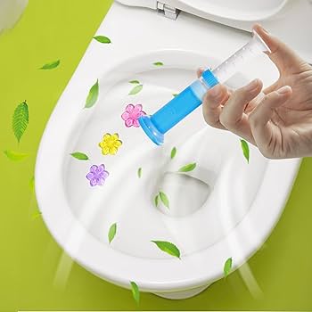 Toilet Cleaning Flower Gel,