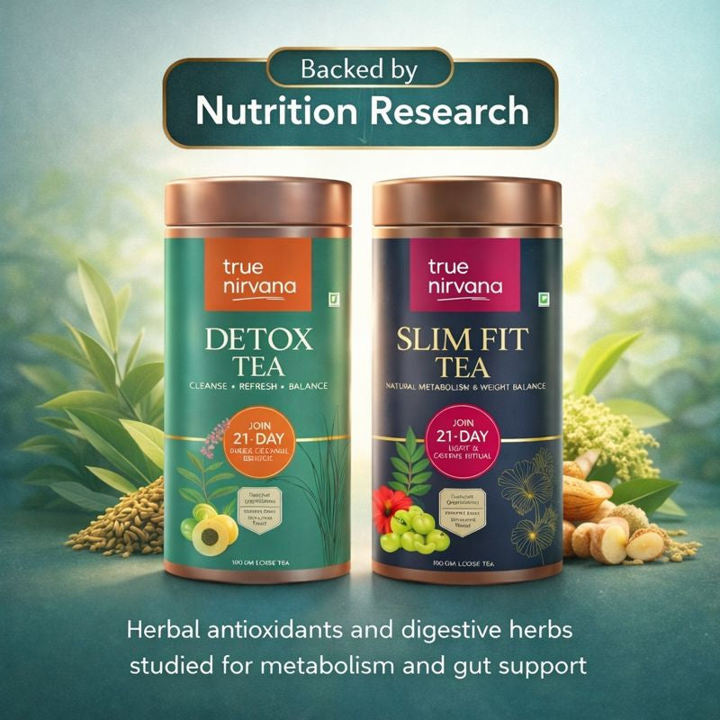 TrueNirvana Detox and Slim Fit Tea Wellness Combo
