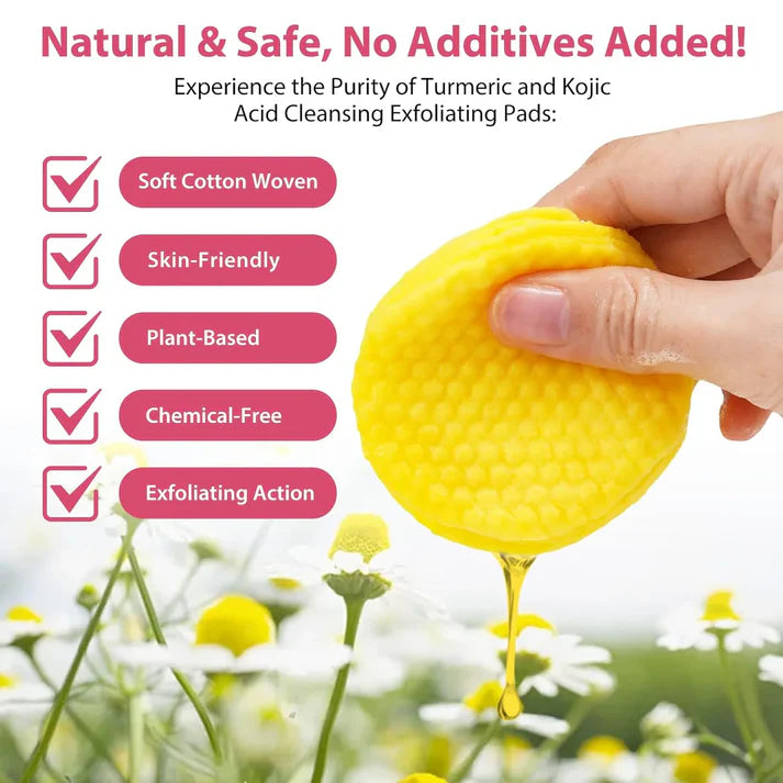 Kojic Acid and Turmeric Cleansing Pads