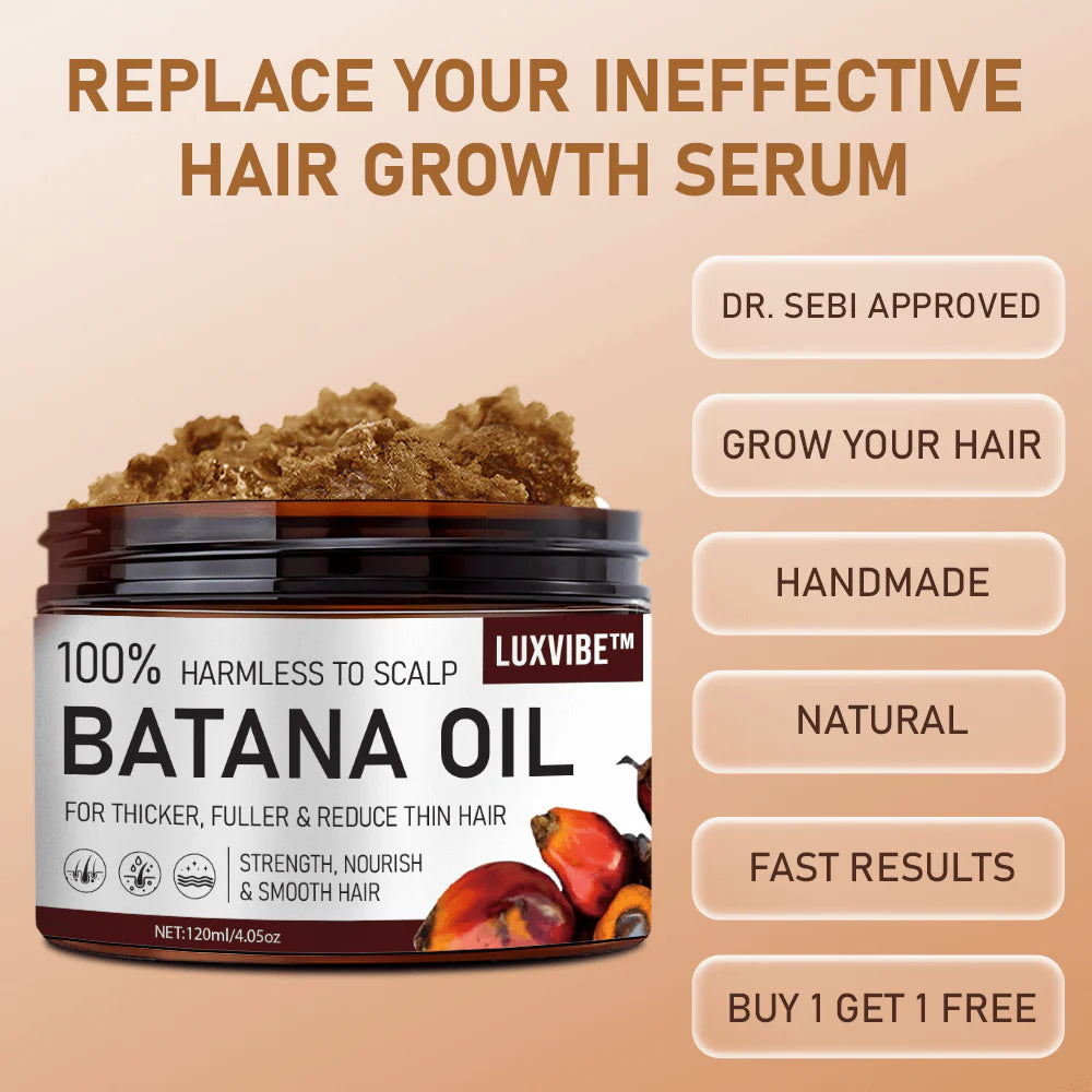Batana Oil For Hair Growth, Hair Loss & Thicker Hair