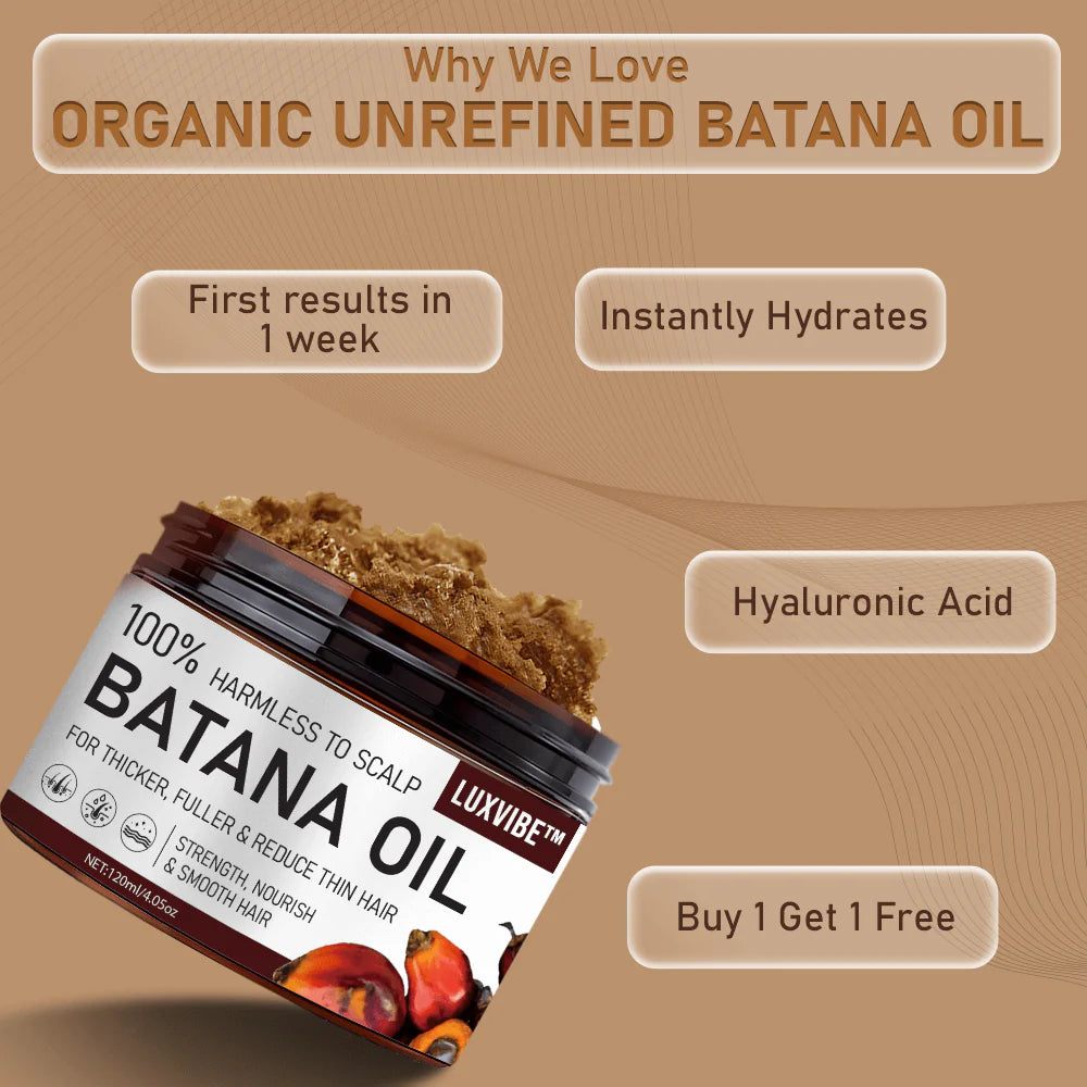Batana Oil For Hair Growth, Hair Loss & Thicker Hair